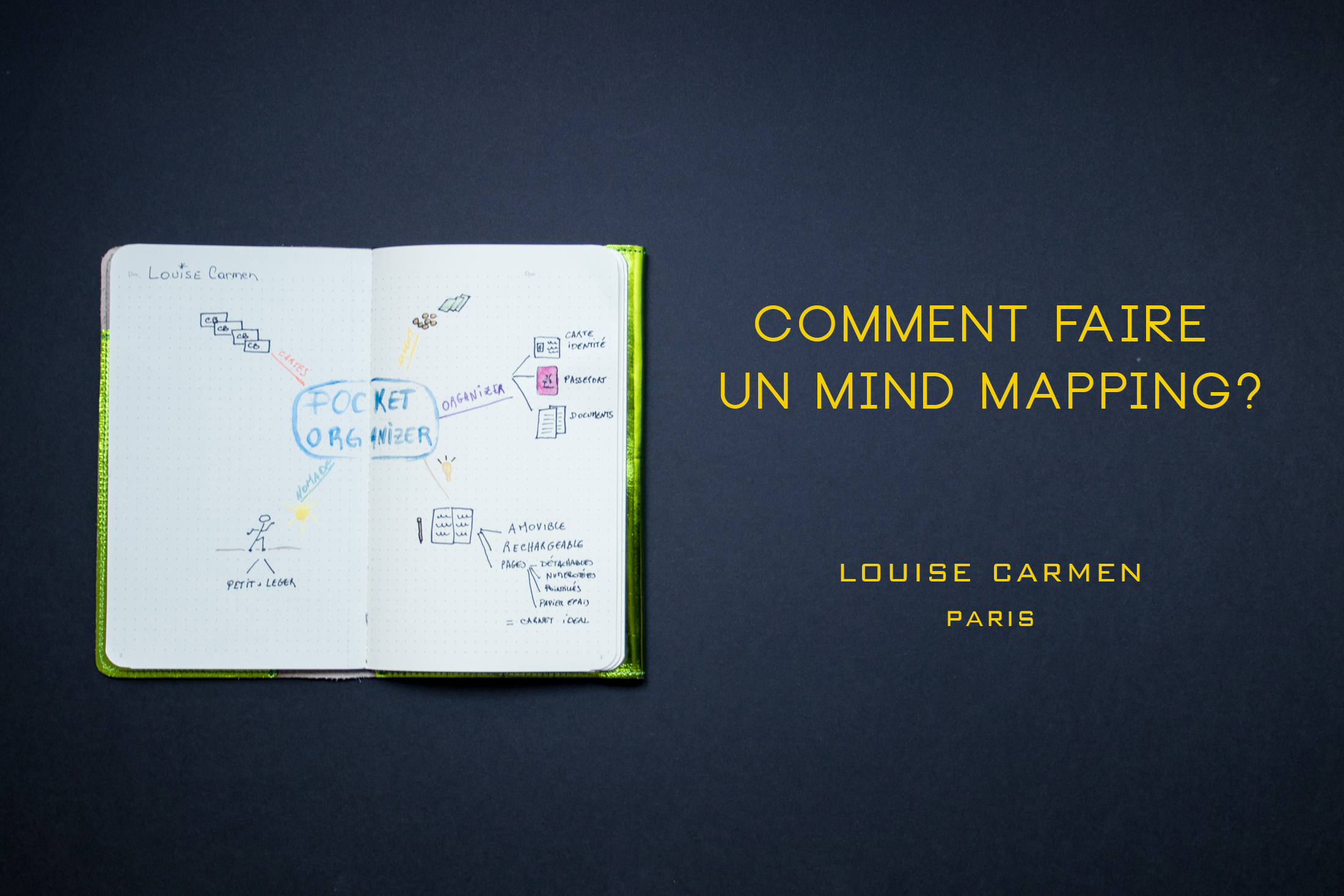 Louise Carmen, comment faire un mind mapping